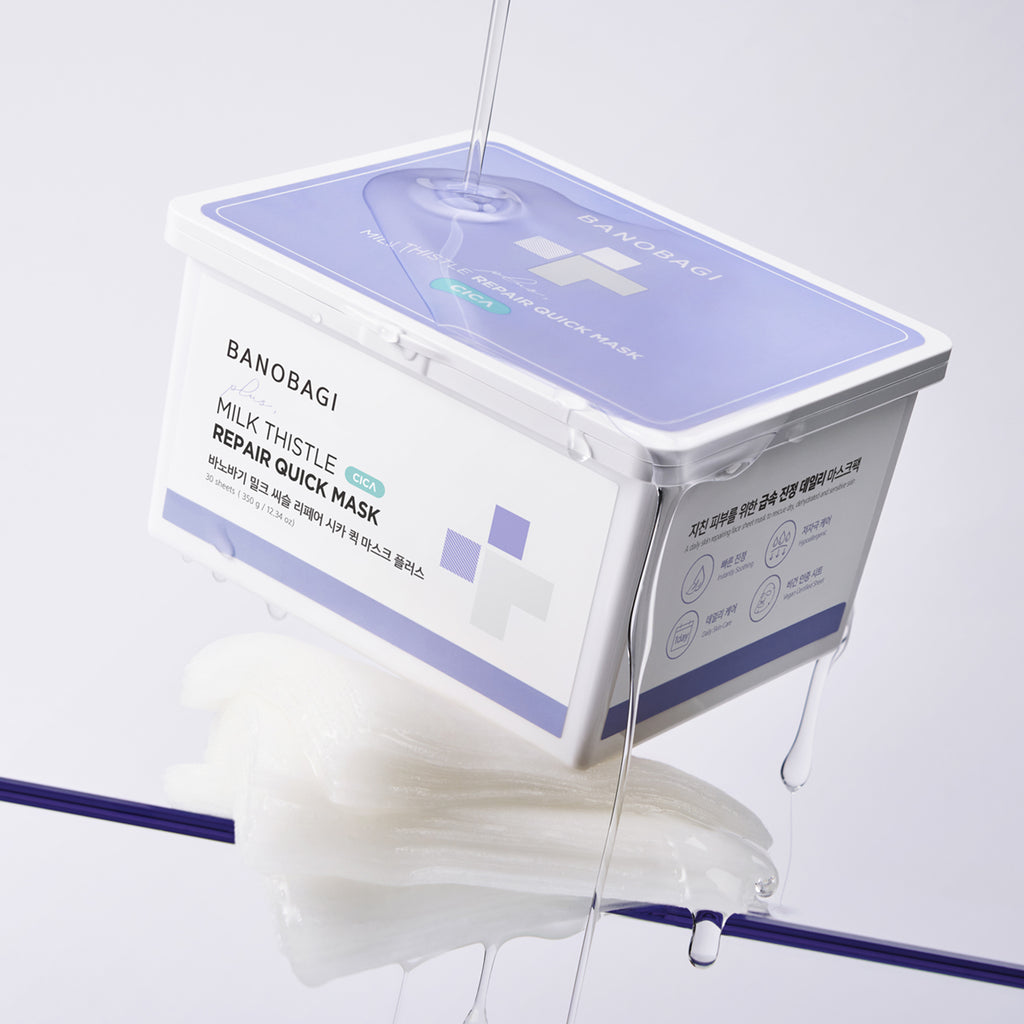 Milk Thistle Repair CICA Quick Mask Plus (30 Blatt)