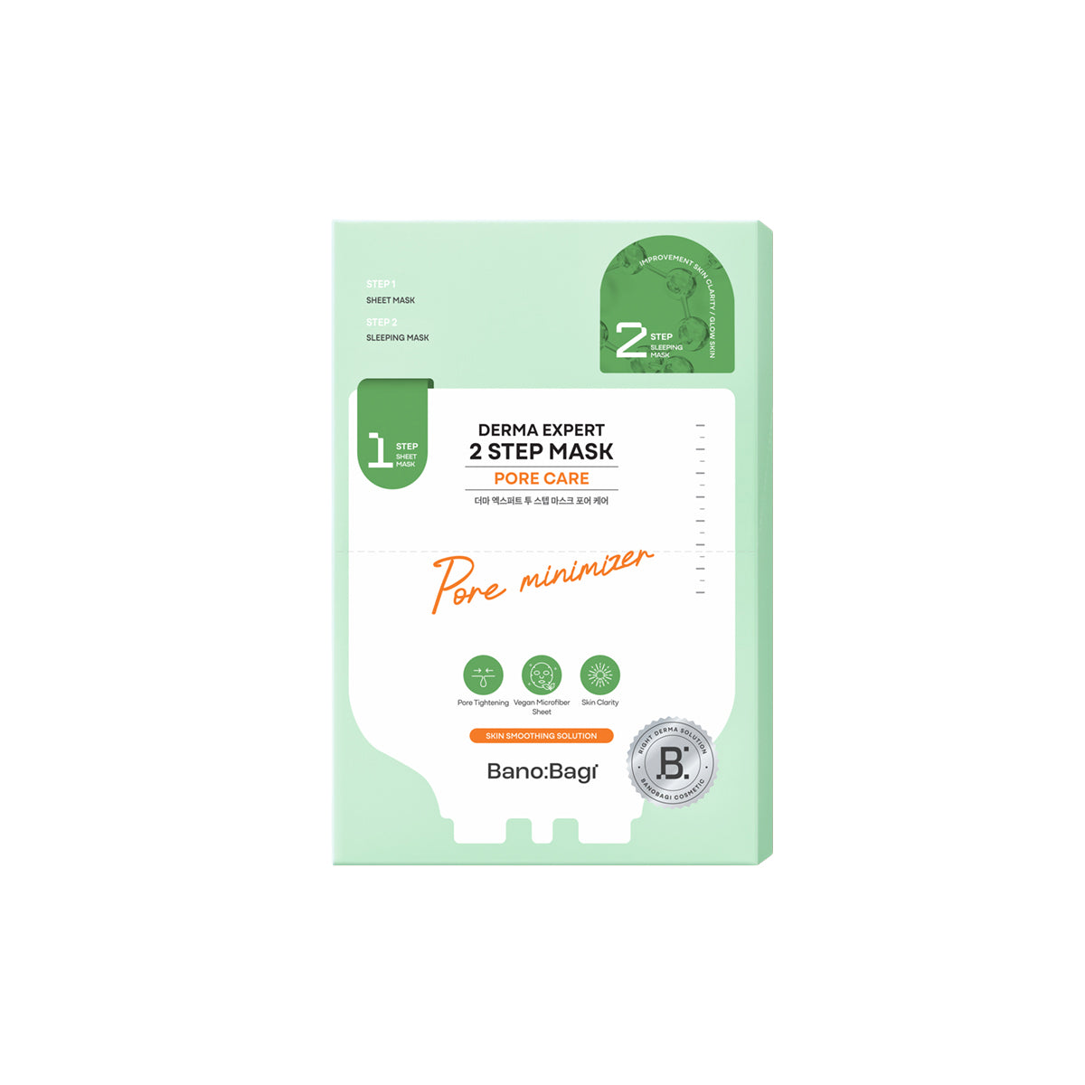 Derma Expert 2 Step Mask Pore Care (7 Blatt)
